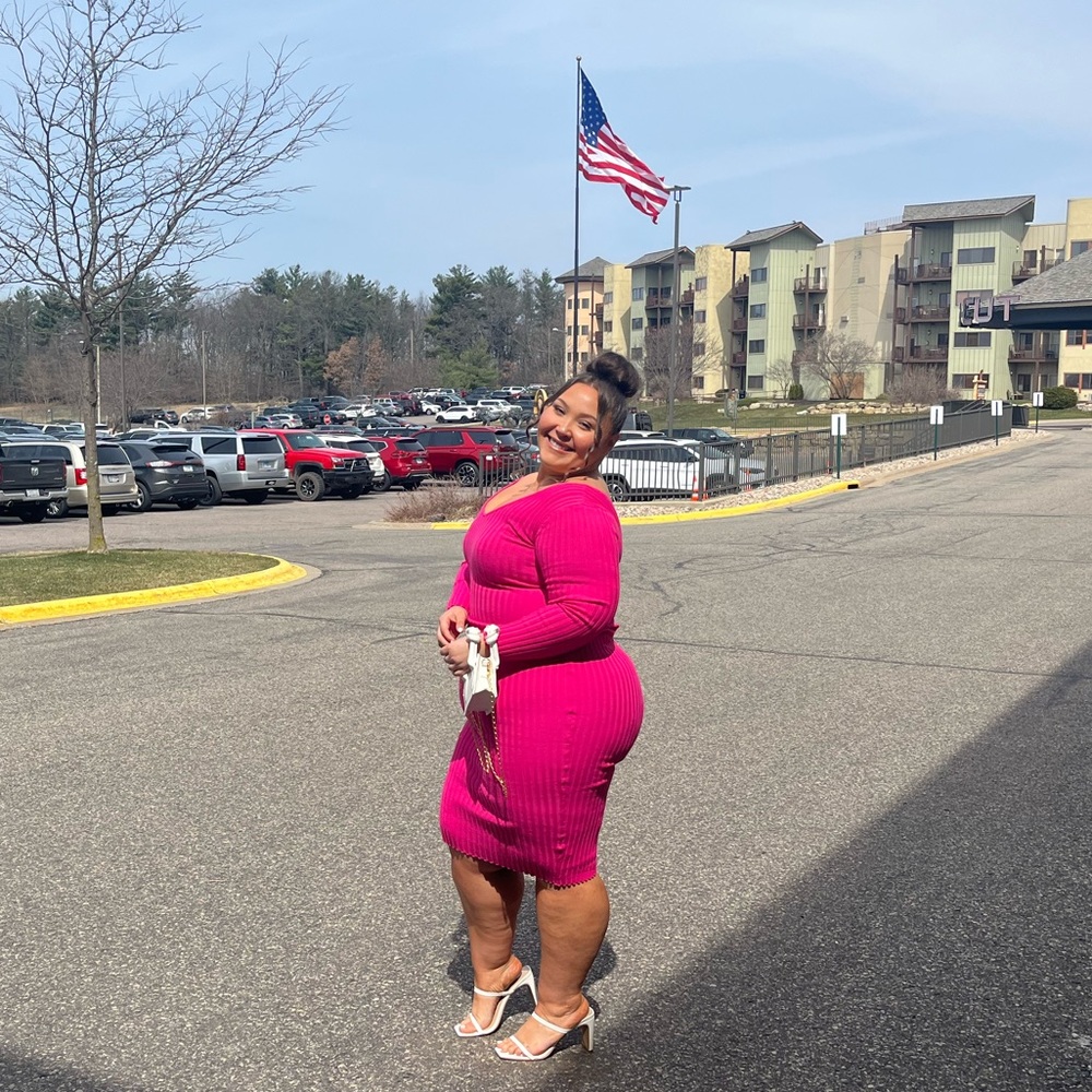 Pretty Little Thing Ribbed Dress